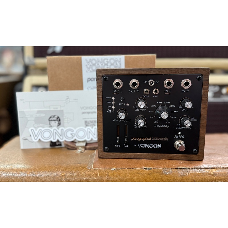 Vongon Paragraphs II Stereo Resonant Filter Used w/Box