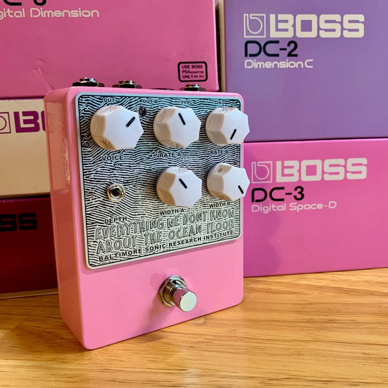 Baltimore Sonic Research Institute EVERYTHING WE DONT KNOW ABOUT THE OCEAN FLOOR | PINK – DUAL LFO CHORUS *FREE SHIPPING in the US*