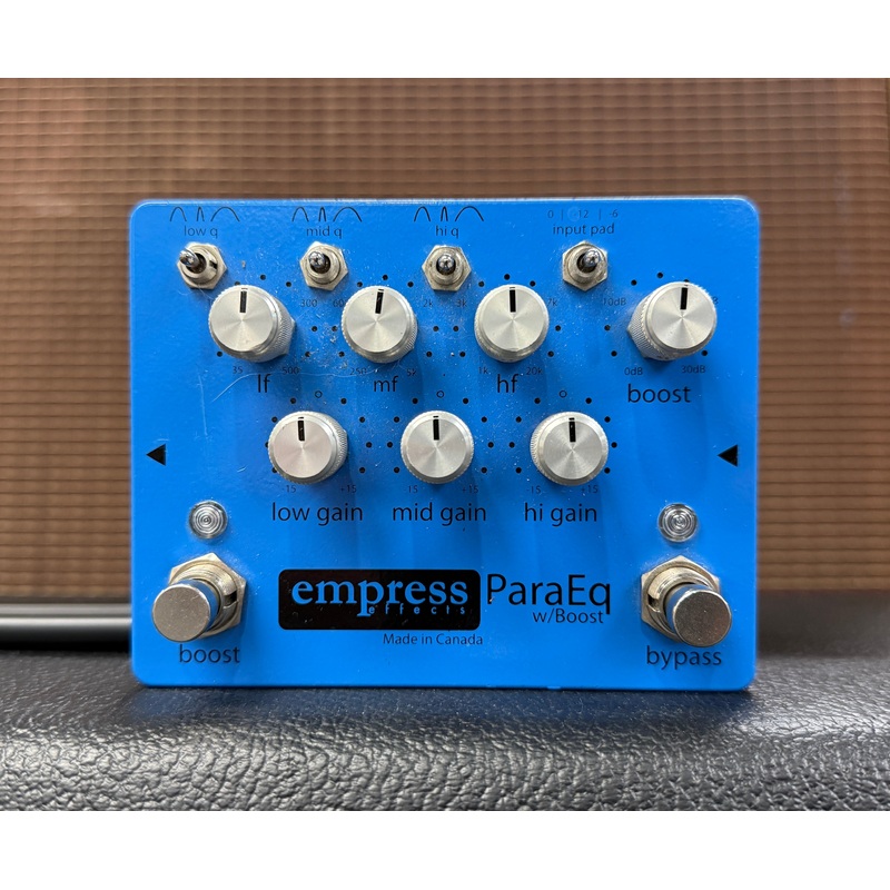 Empress Effects ParaEQ with Boost Used