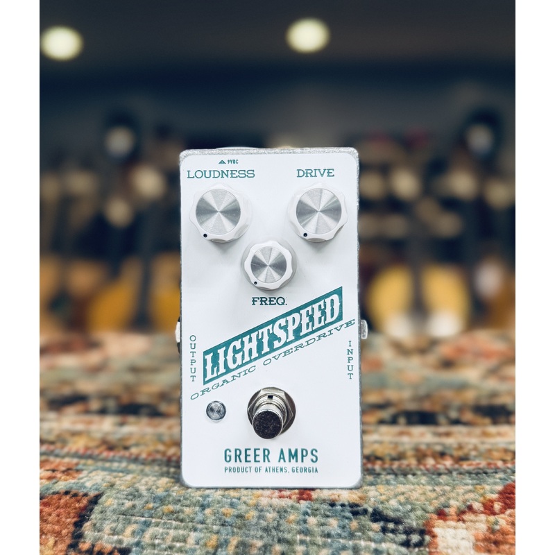 Greer Amplification Lightspeed Organic Overdrive Empire Guitars Exclusive Free Shipping in the US