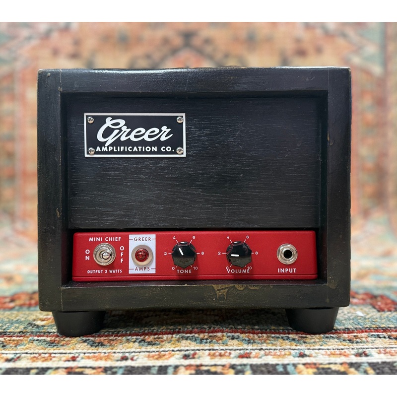 Greer Amps Mini-Chief 3w Head Red Hammer *Free Shipping in the USA*