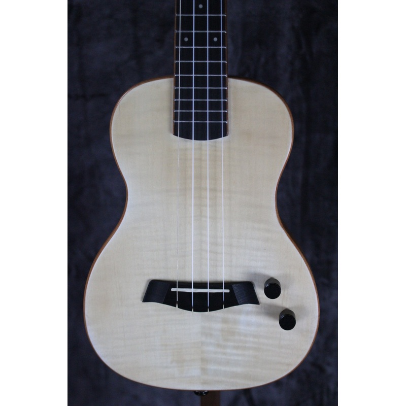 Kala Solid Body Electric Flame Maple Tenor Ukulele