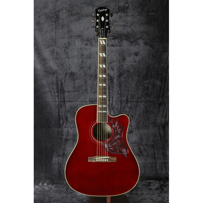 2022 Epiphone Hummingbird EC Studio Cherry