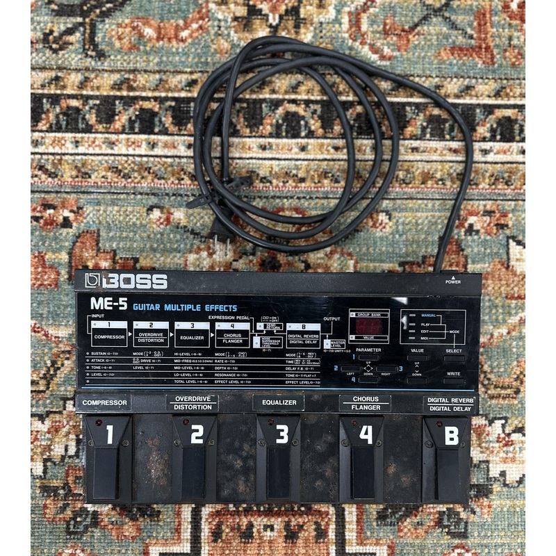 Boss ME-5 Multi Effects Pedal Used