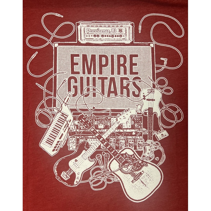Empire Guitars Big Mess Red T-Shirt Medium