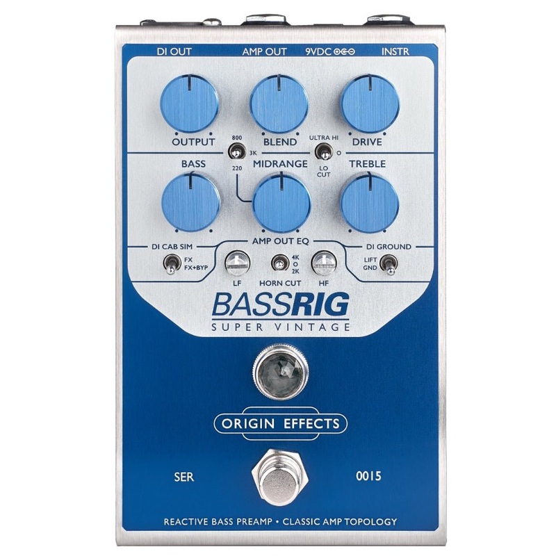 Origin Effects Bassrig Super Vintage Free Shipping in the USA