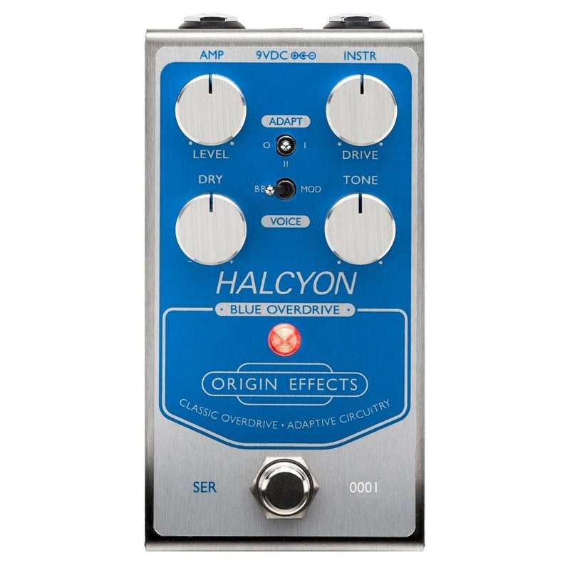 Origin Effects Halcyon Blue Overdrive Free Shipping in the USA