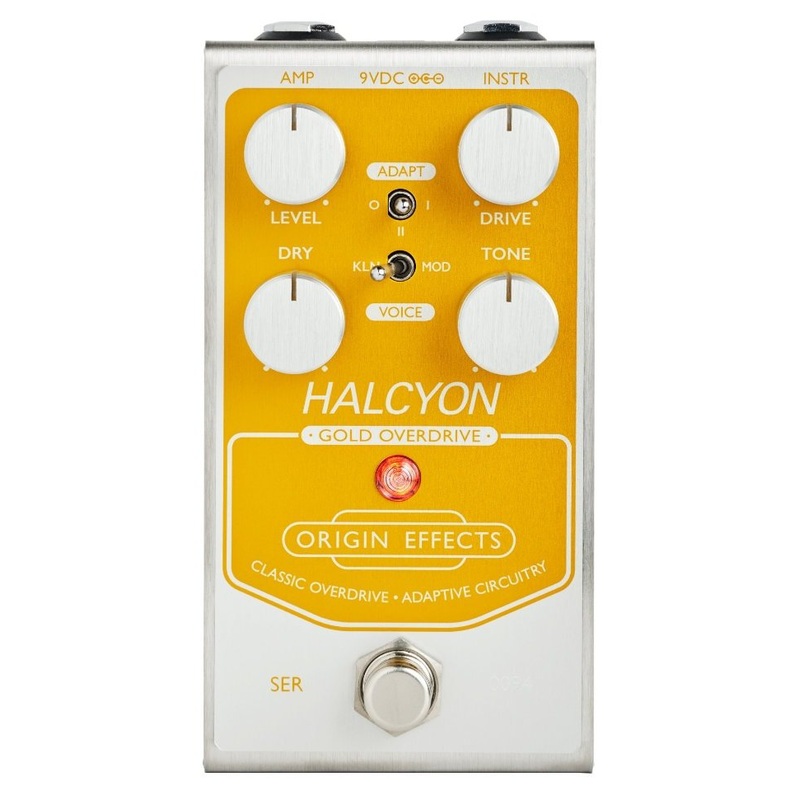 Origin Effects Halcyon Gold Overdrive Free Shipping in the USA