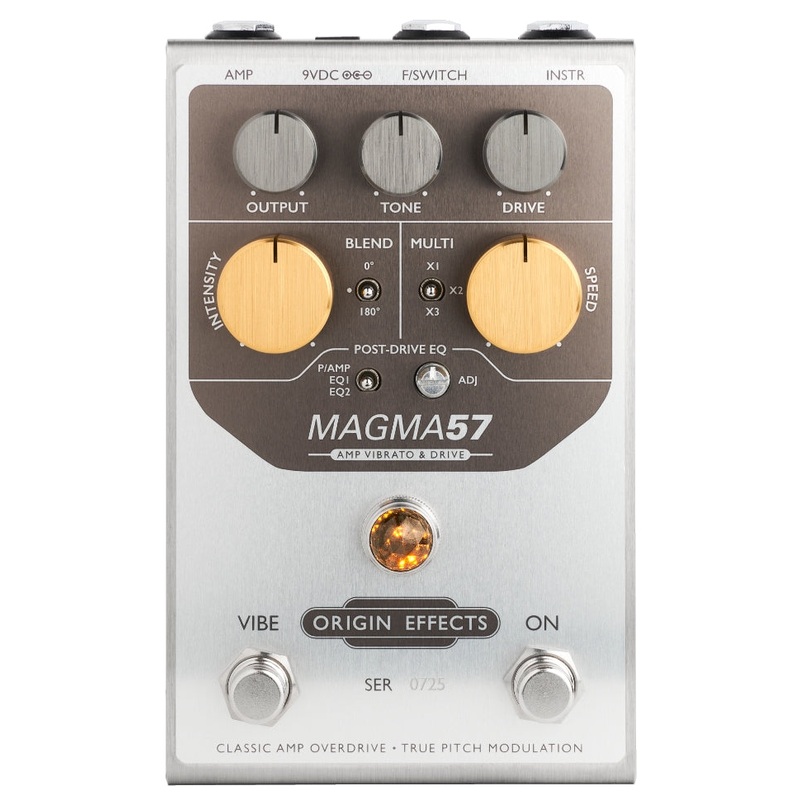 Origin Effects MAGMA57 Amp Vibrato & Drive Free Shipping in the USA