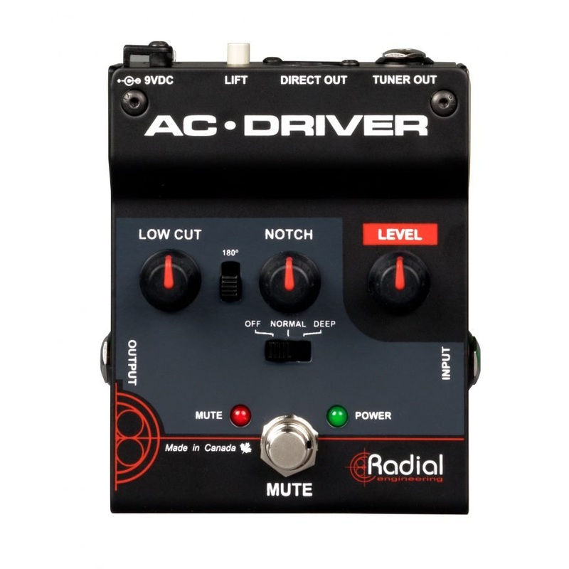 Radial AC Driver Compact Acoustic Preamp Free Shipping in the USA