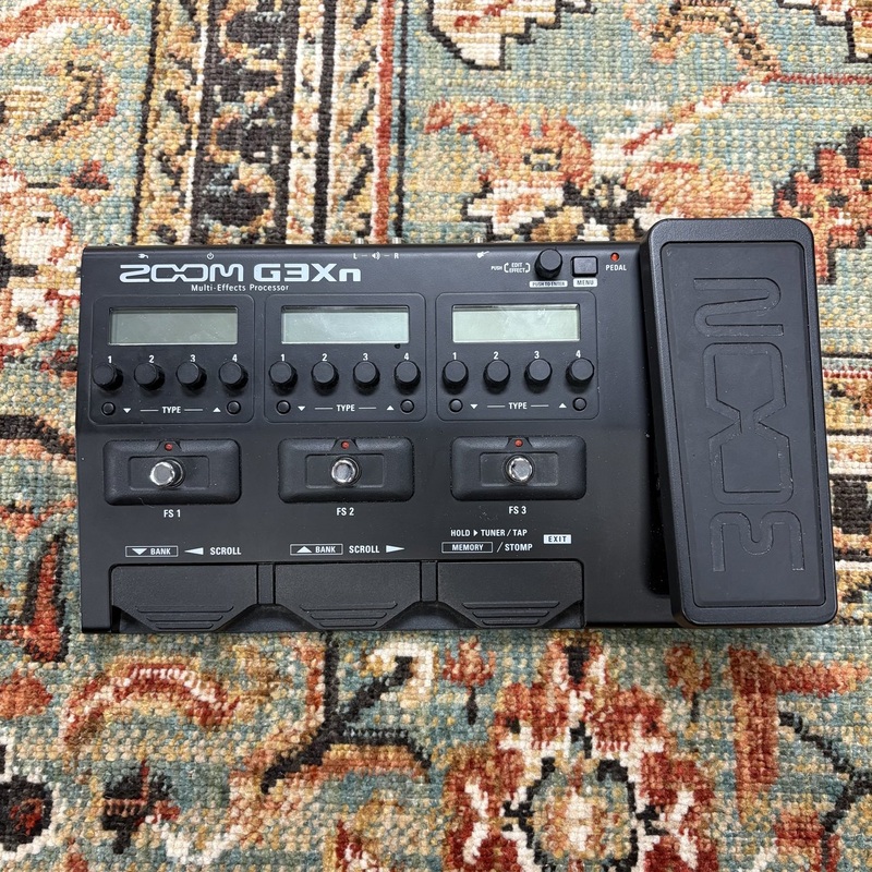 Zoom G3xN Multi-Effects Processor Used