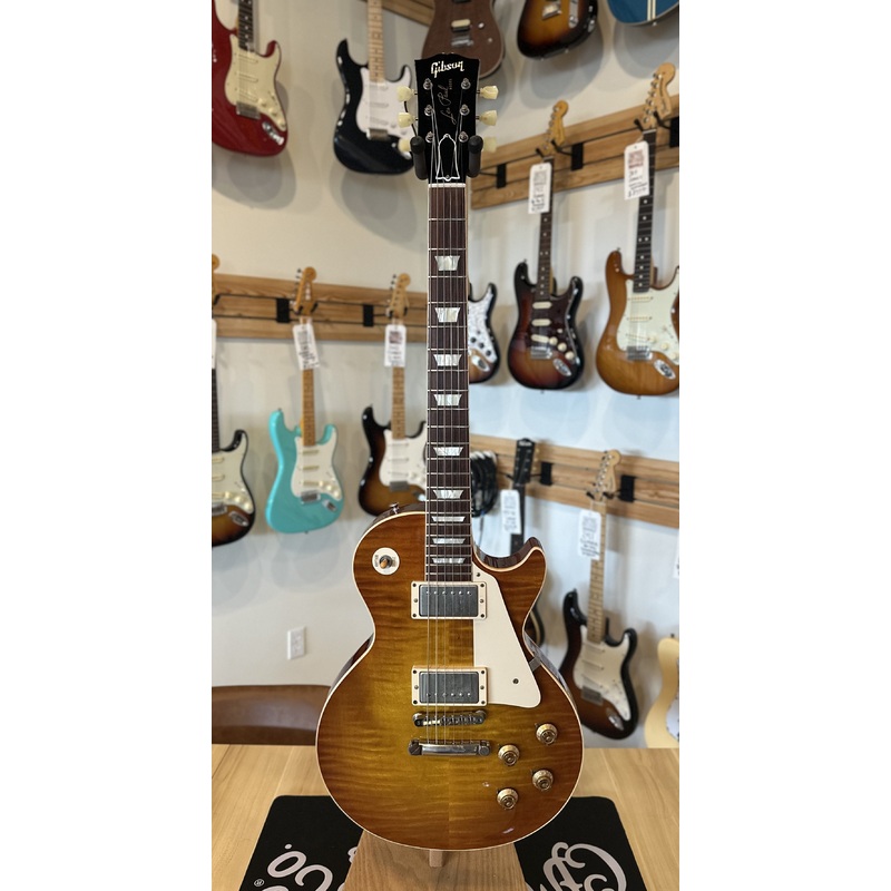 2016 1959 Reissue Gibson Les Paul Standard Ice Tea Burst