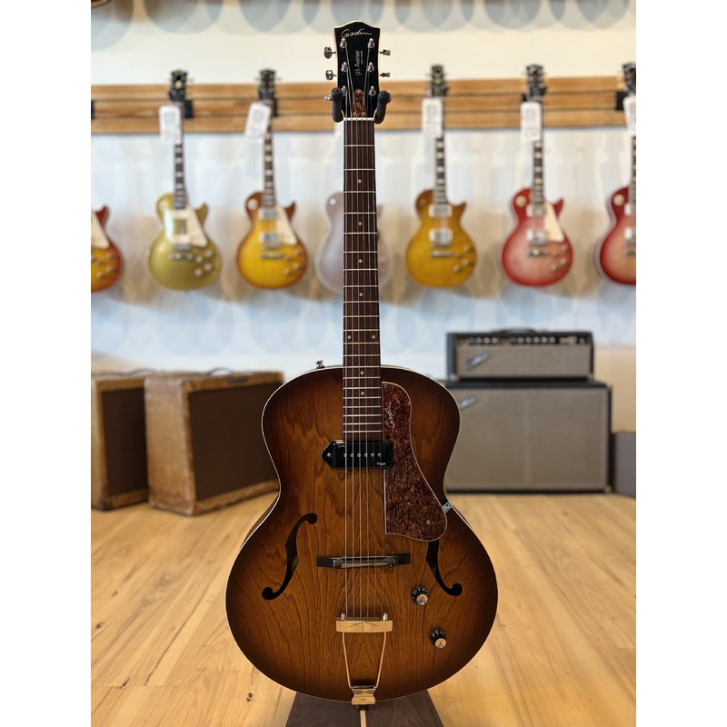 Godin 5th Ave Kingpin p90 Sunburst