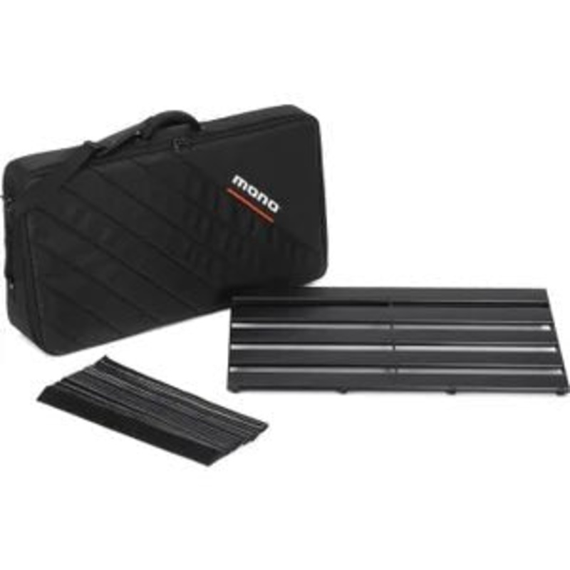 MONO Pedalboard Rail Large Black and Stealth Pro Accessory Case PFX-PBR-L-BLK-BDL Free Shipping in the USA