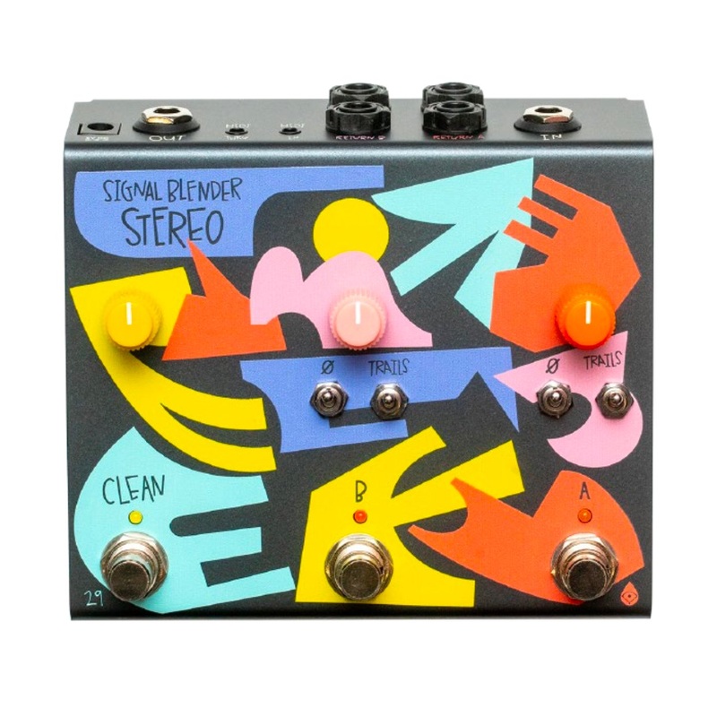 Old Blood Noise Endeavors & 29 Pedals Signal Blender Stereo Free Shipping in the USA