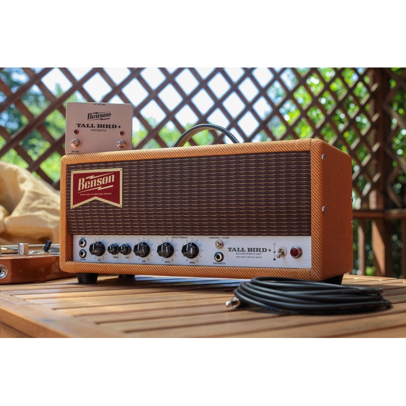 Benson Tall Bird Plus Reverb and Optical Tremolo *Free Shipping in the US*