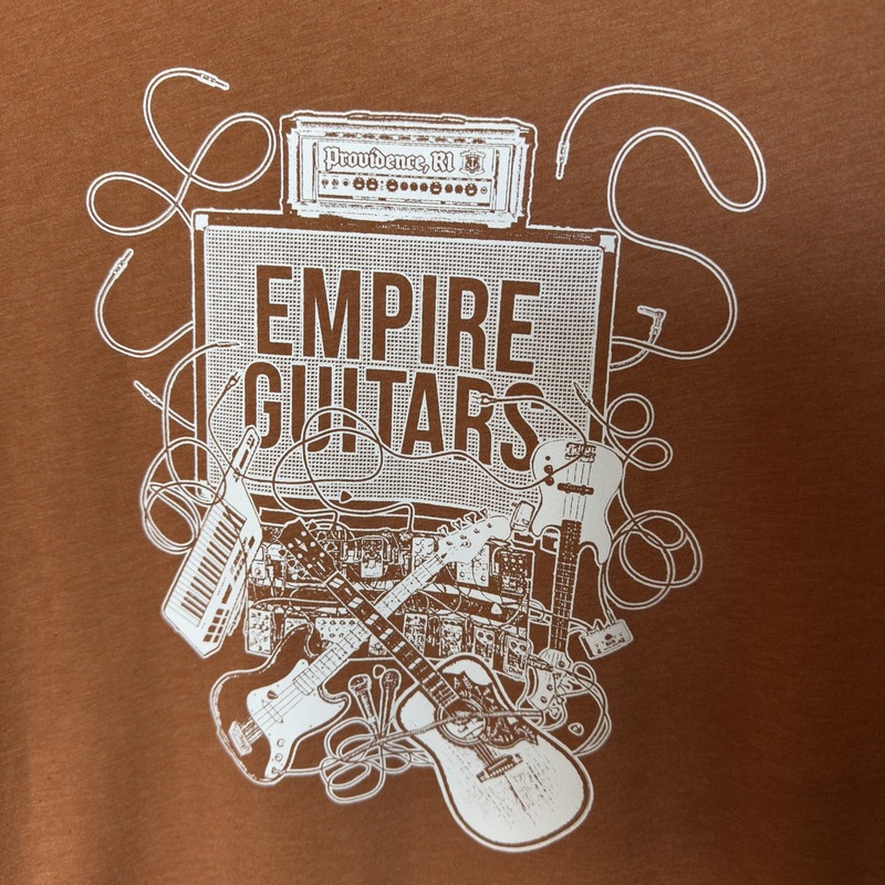 Empire Guitars Big Mess Burnt Orange T-Shirt Large