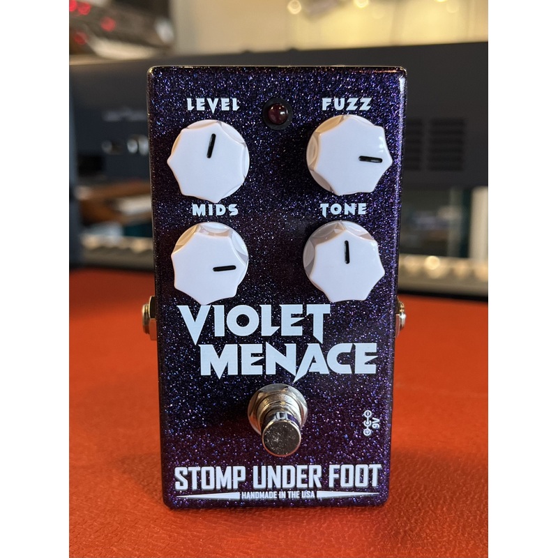 Stomp Under Foot Violet Menace Fuzz Used
