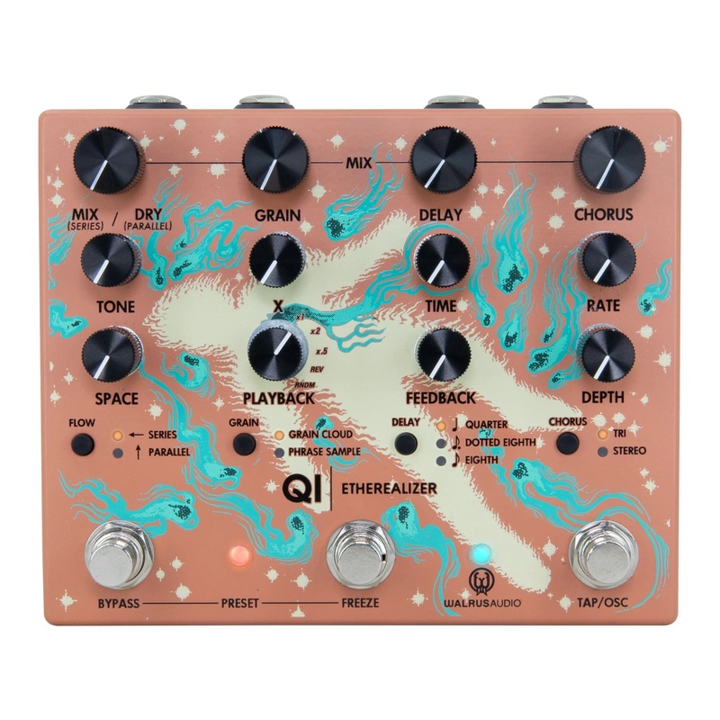 Walrus Audio Qi Etherealizer Terracotta  Free Shipping in the USA