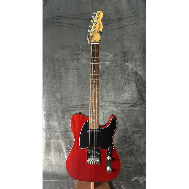 2008 Fender American Standard Telecaster Crimson Red Transparent