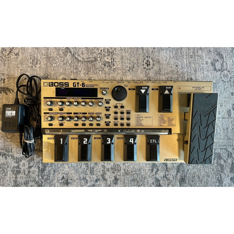BOSS GT-6 Multi-Effects Unit Used