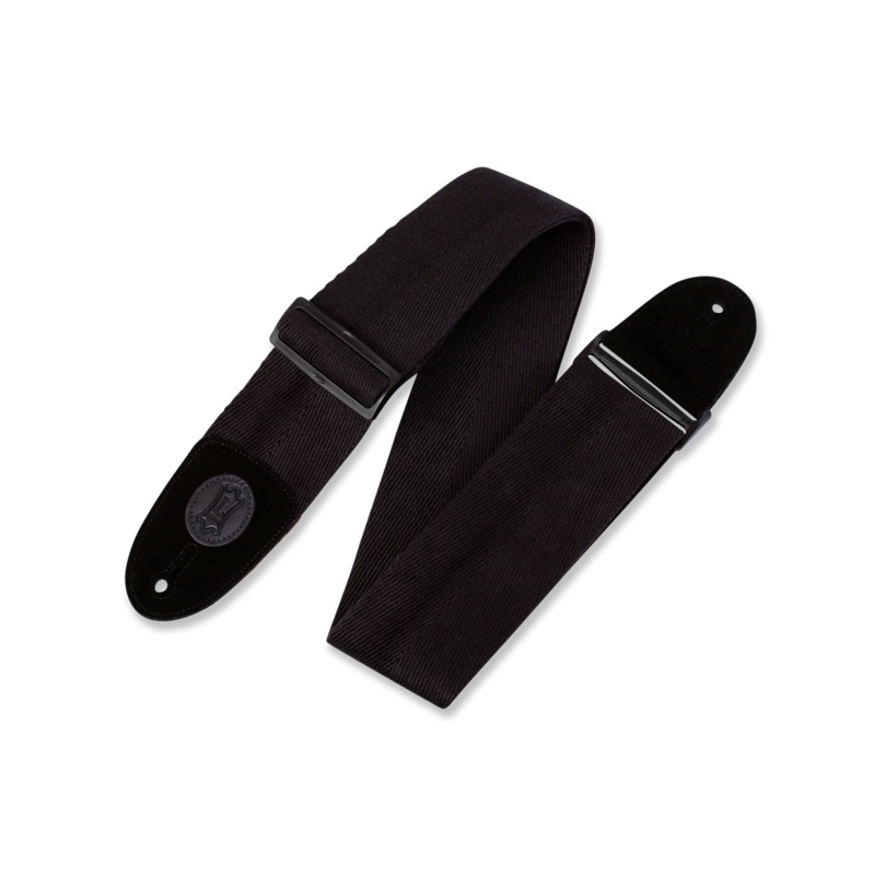 Levy’s MSSC8-BLK Cotton Series Guitar Strap *Free Shipping in the USA*