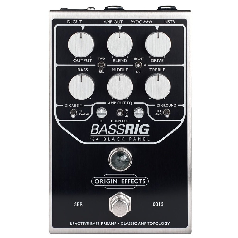 Origin Effects Bassrig 64 Black Panel Free Shipping in the USA