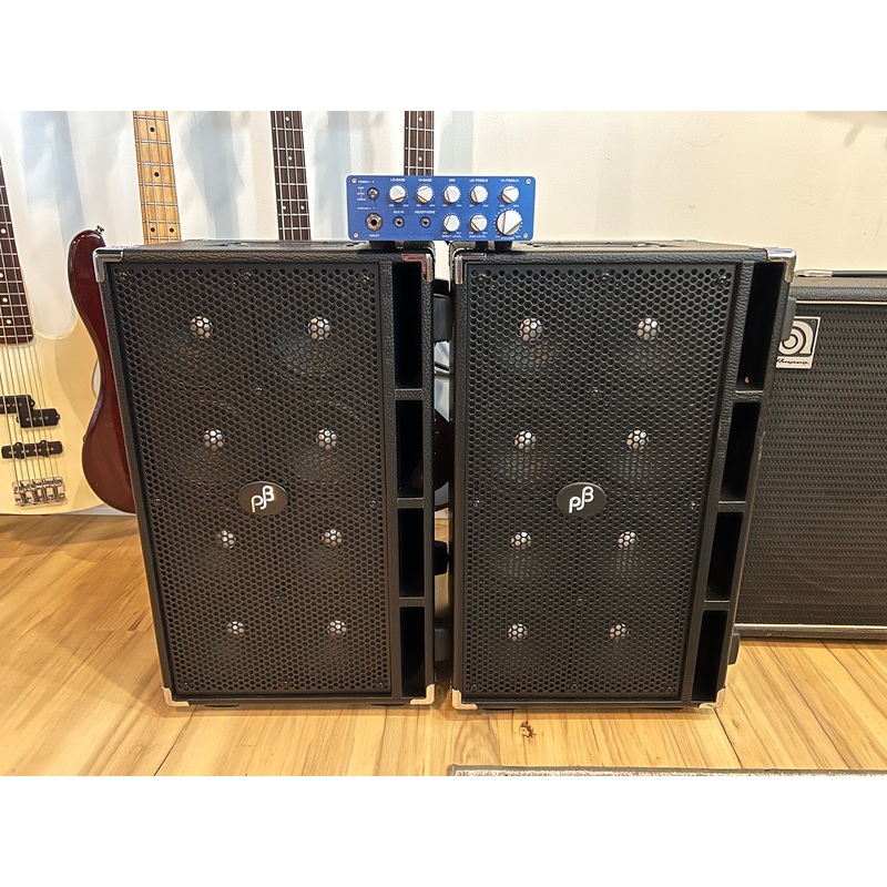 Phil Jones Bass BP-800 800W Bass Amp Head &  Jones 2 X C8 cabs