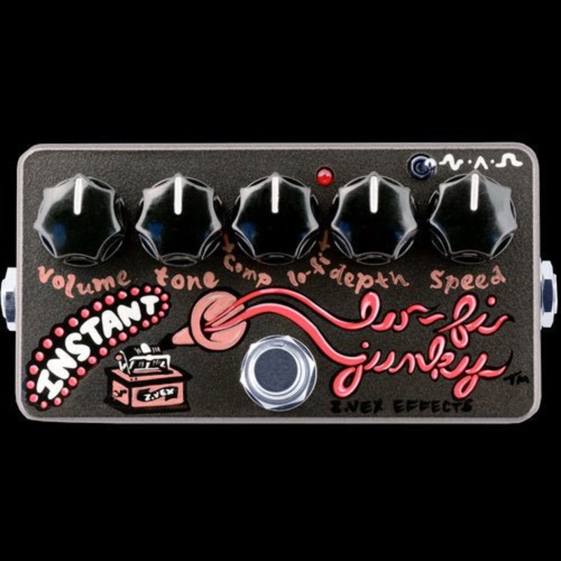 ZVEX Hand Painted Instant LoFi Junky  Free Shipping in the US