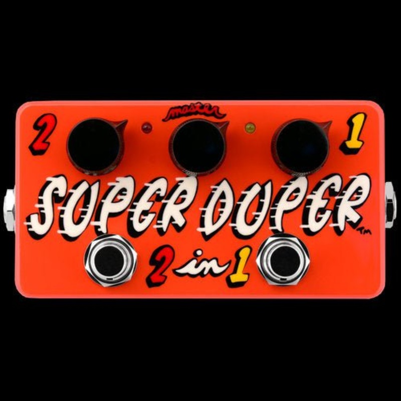 ZVEX Hand Painted Super Duper 2-in-1 Free Shipping in the US